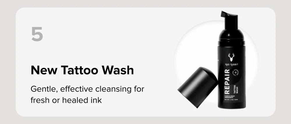 New Tattoo Wash