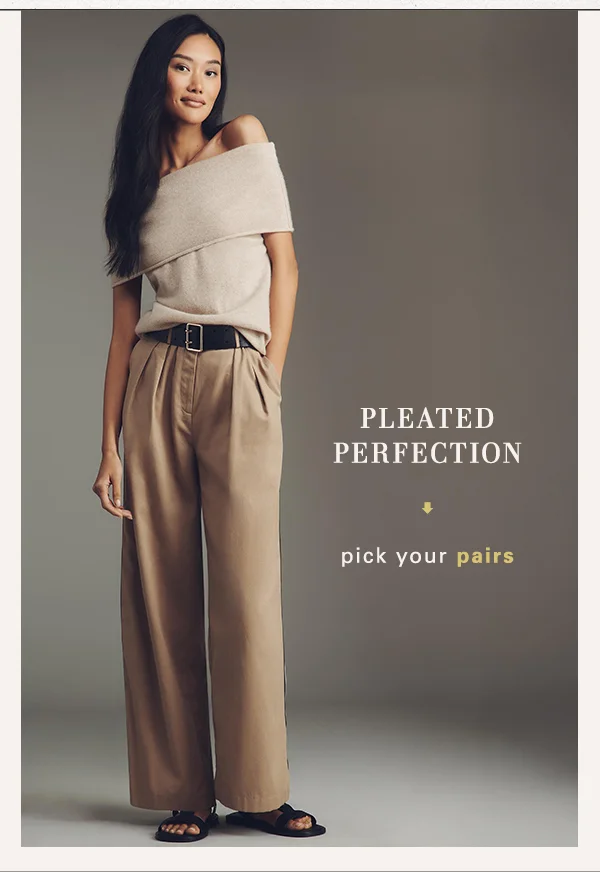 Shop pleated