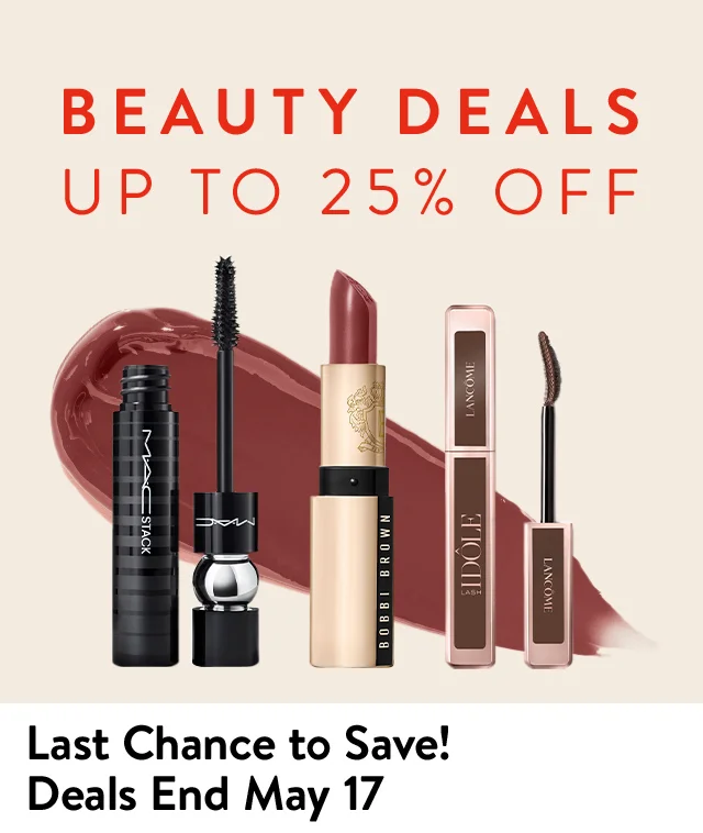 Beauty Deals up to 25% off