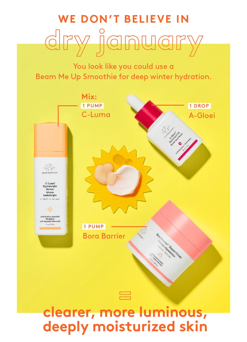 Beam Me Up smoothie for clear, luminous and moisturized skin