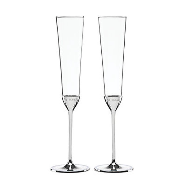 Take The Cake Toasting Flute Pair