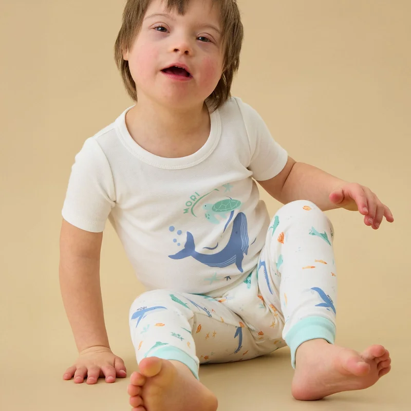 Ocean Dreams Short Sleeve Pajama Set