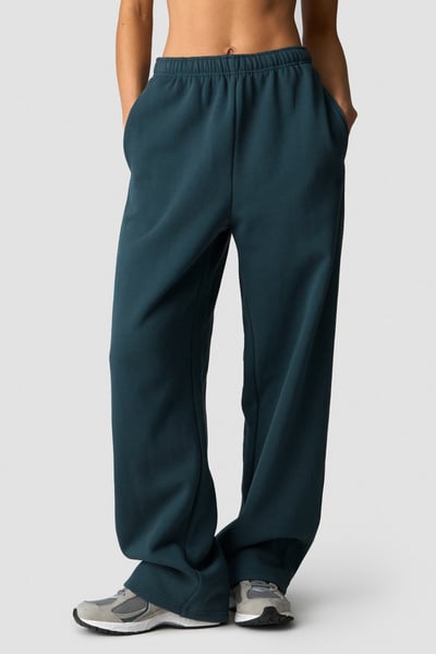 Image of Everyday Straight Leg Sweatpants Dark Dusty Teal