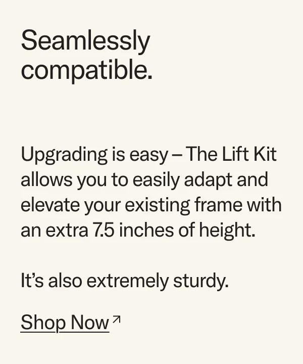 Seamlessly compatible.