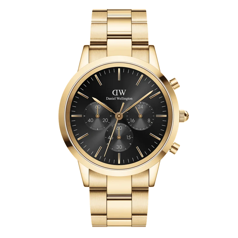 Image of Iconic Chronograph Link Onyx G