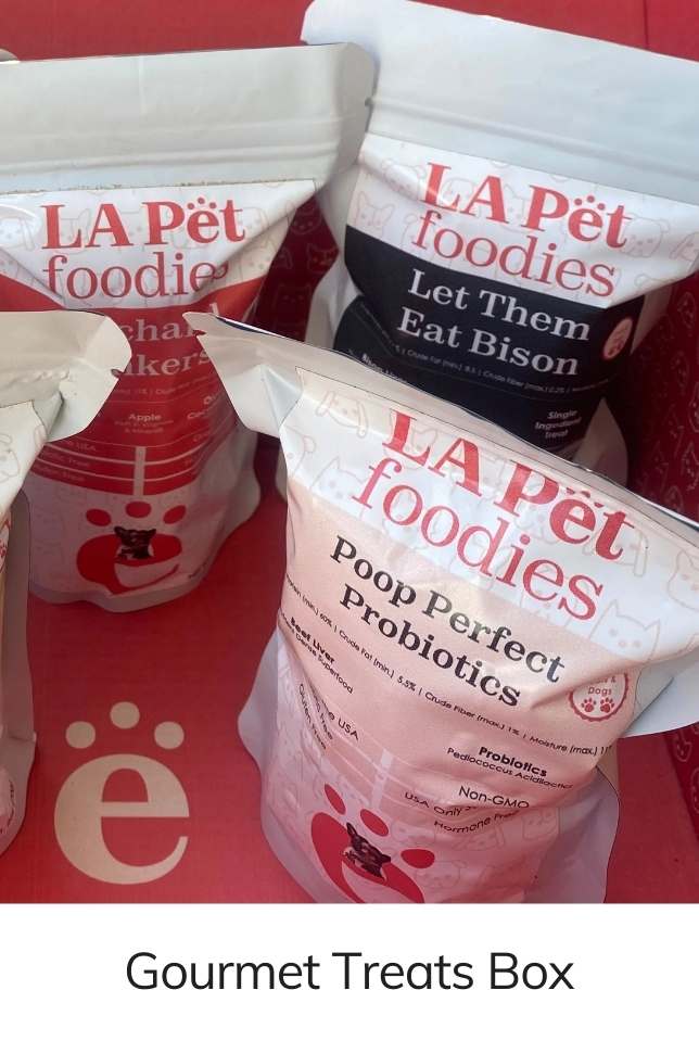 Gourmet Treats Exclusives Box LA Pet Foodies