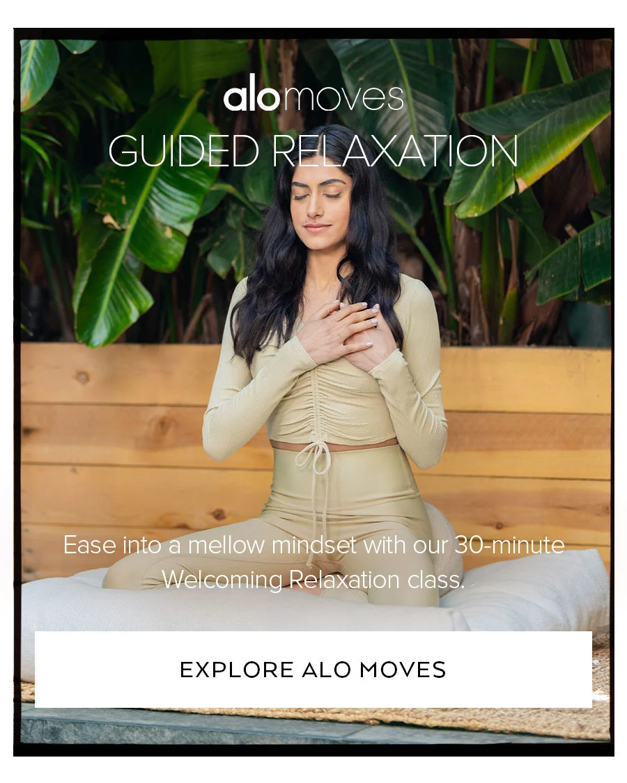 ALO MOVES GUIDED RELAXATION EXPLORE ALO MOVES