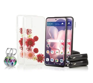 Moto G Power Tracfone 2-Pack w/1500 Minutes Texts & Data and Accessories