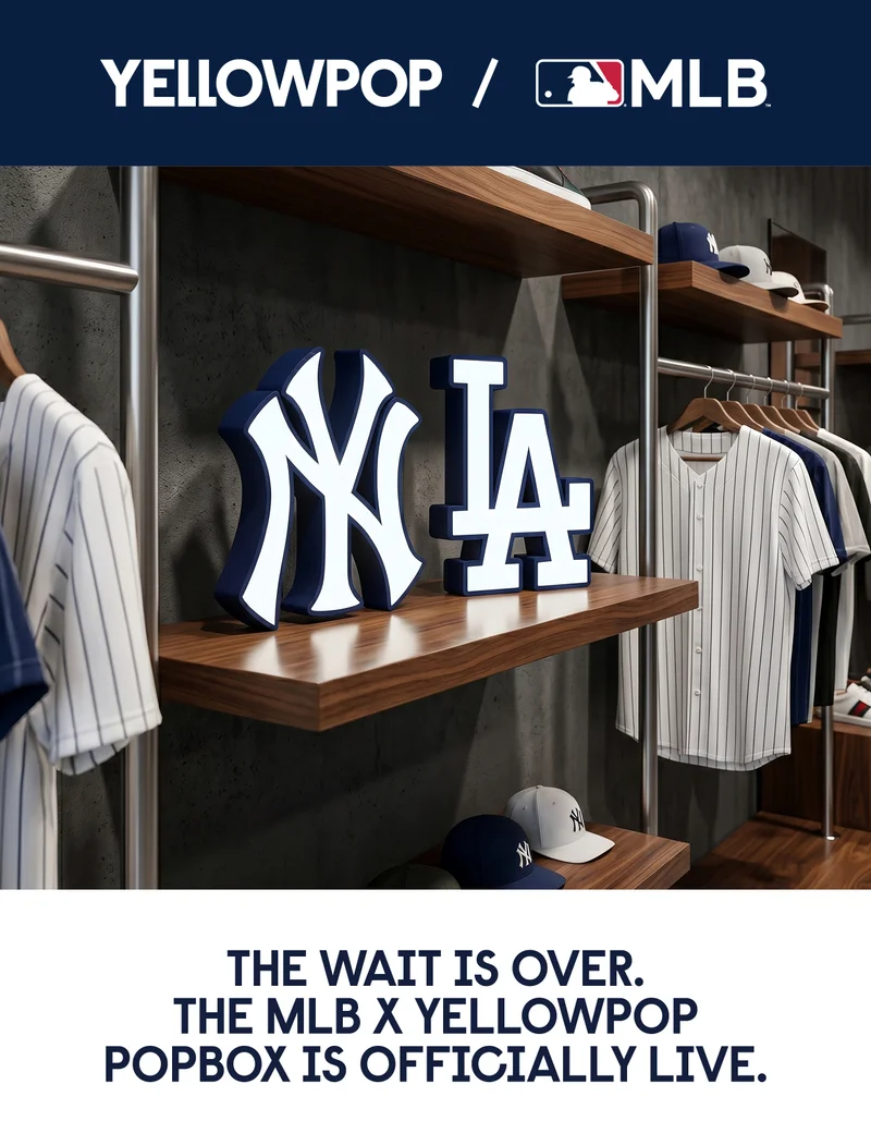 The wait is over. The MLB x Yellowpop PopBox is officially live.