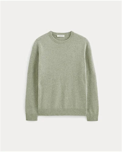 Image | The Cashmere Crew | Light Heathered Moss