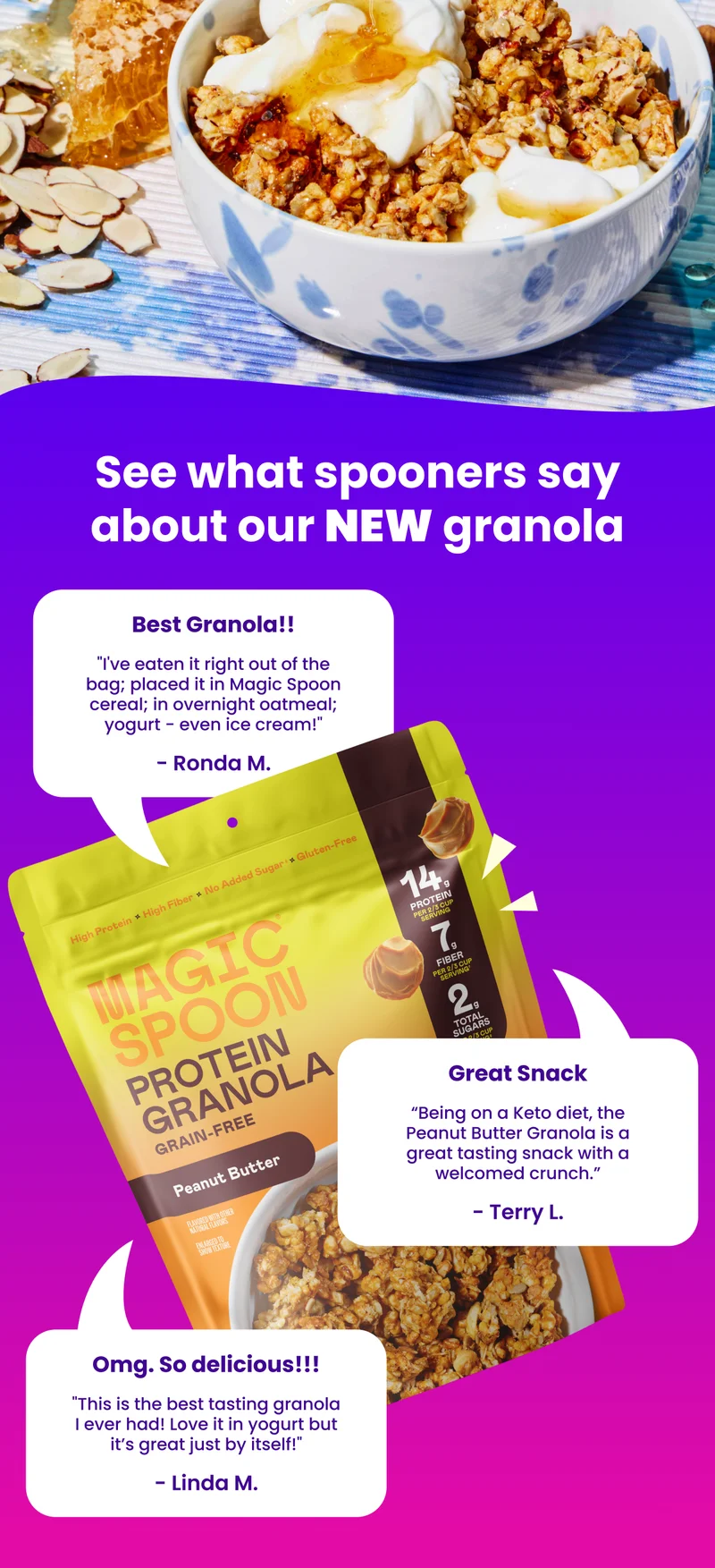 See what spooners say about our NEW granola