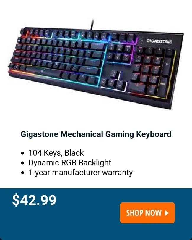 Gigastone Mechanical Gaming Keyboard