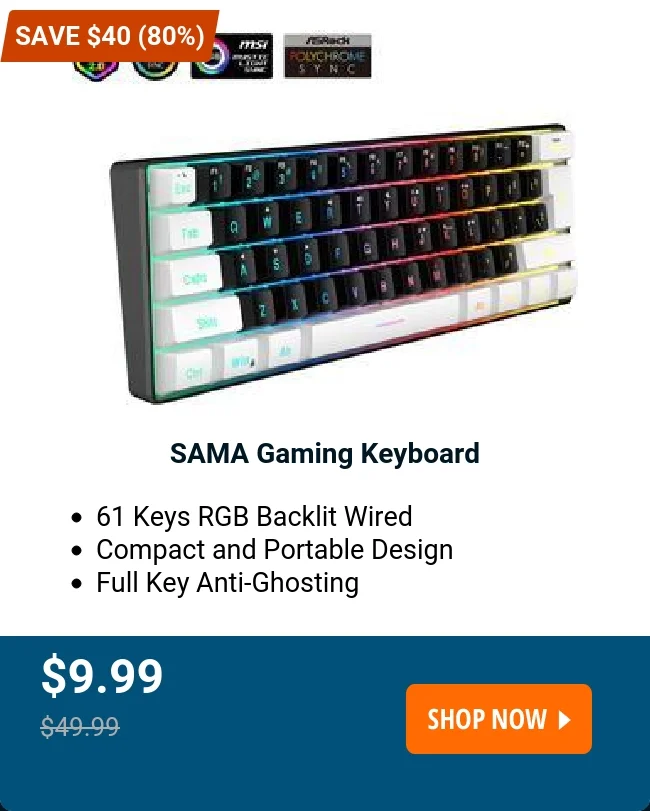 SAMA Gaming Keyboard