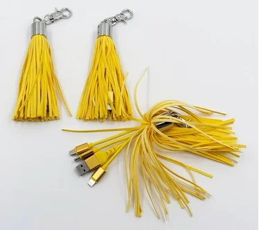 Bolsetta S/3 Universal Charging Tassels for Apple & Andriod