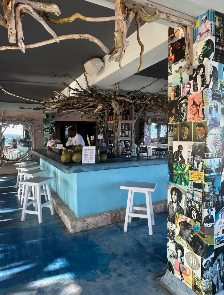 Outdoor bar