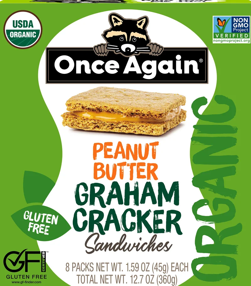 Image of Once Again Peanut Butter Graham Cracker Sandwich (8 CT)