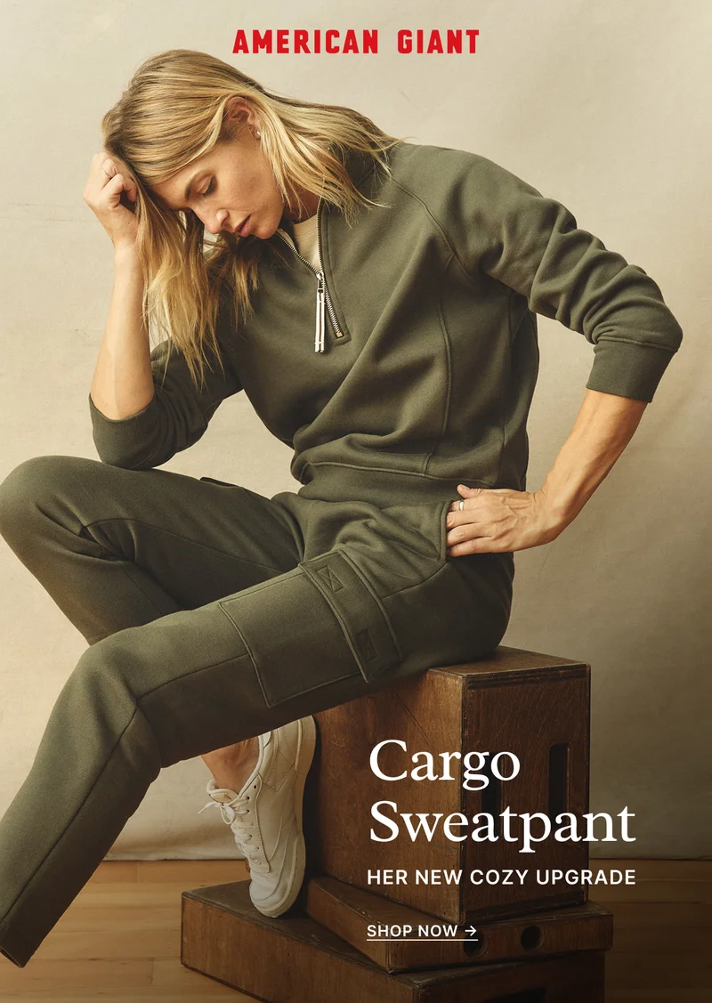 Cargo Sweatpant Hero Image