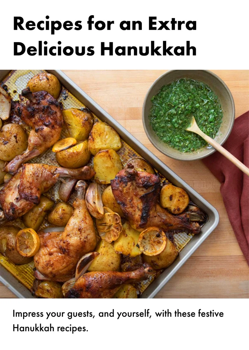 Recipes for an Extra Delicious Hanukkah