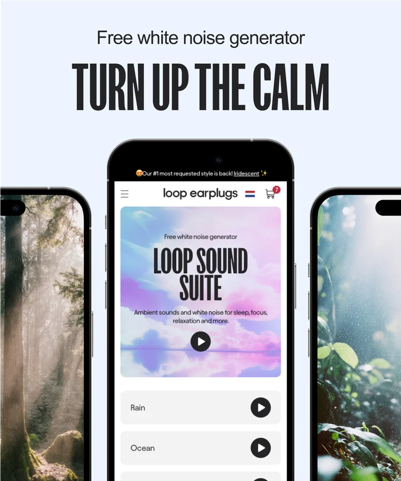 Turn up the calm.