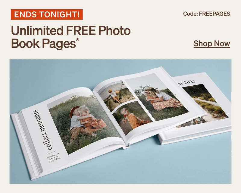 Unlimited Free Photo Book Pages