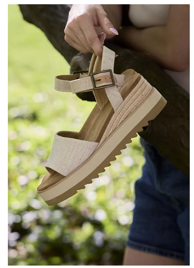 Diana Wedge Sandal