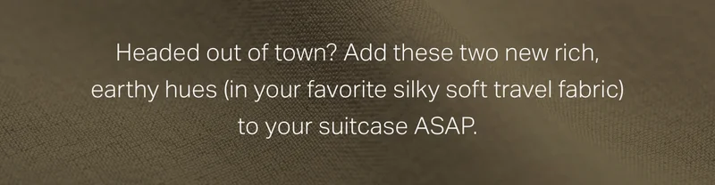 Headed out of town?