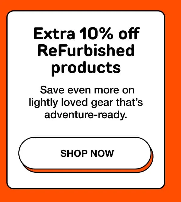 Extra 10% off ReFurbished products