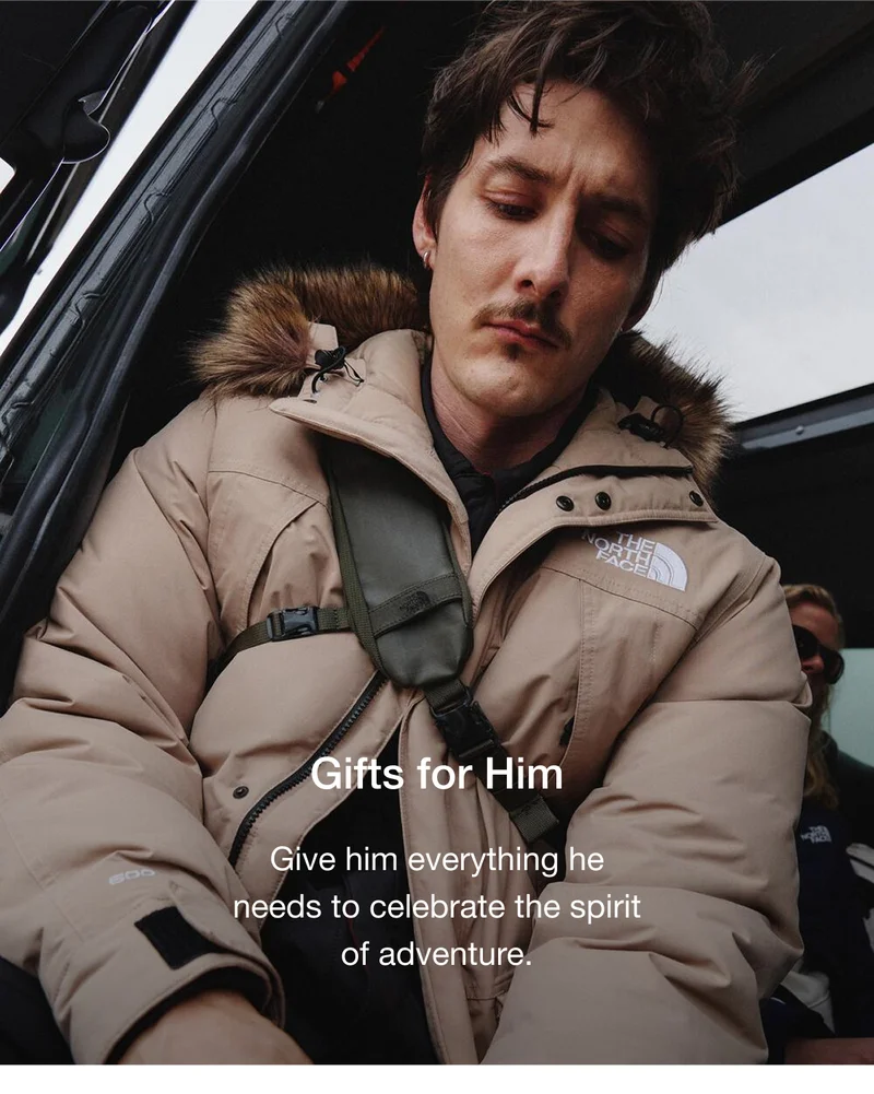 Gifts for Him. Give him everything he needs to celebrate the spirit of adventure.