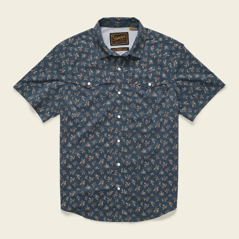 Image of Open Country Tech Shirt - Rancher Floral : Dark Slate