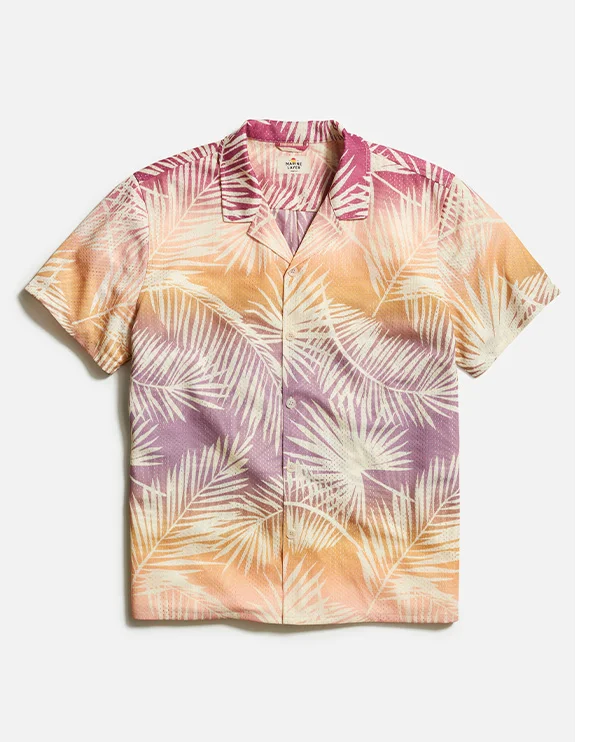 Mesh Button Down