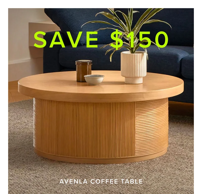 Save $150 on the Avenla Coffee Table.