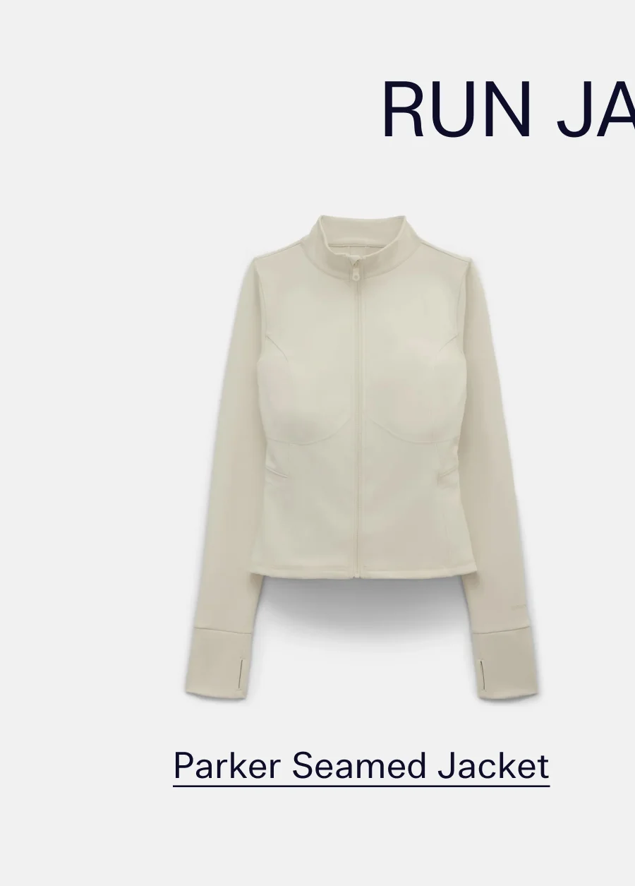 RUN JACKETS  |  Parker Seamed Jacket