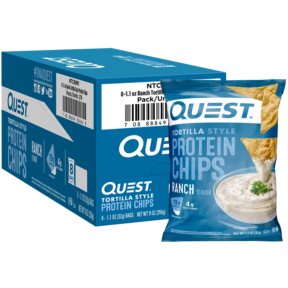 Image of Ranch Tortilla Style Protein Chips