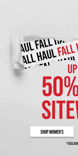Fall Haul Up to 50% off Sitewide Shop Women's