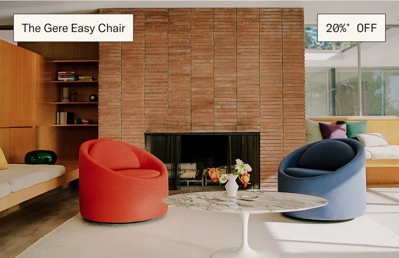 Save 20%* on The Gere Easy Chair
