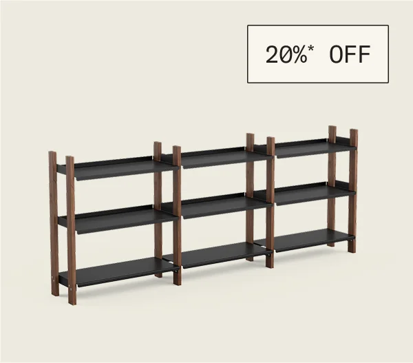 Save 20%* on The Shelving System