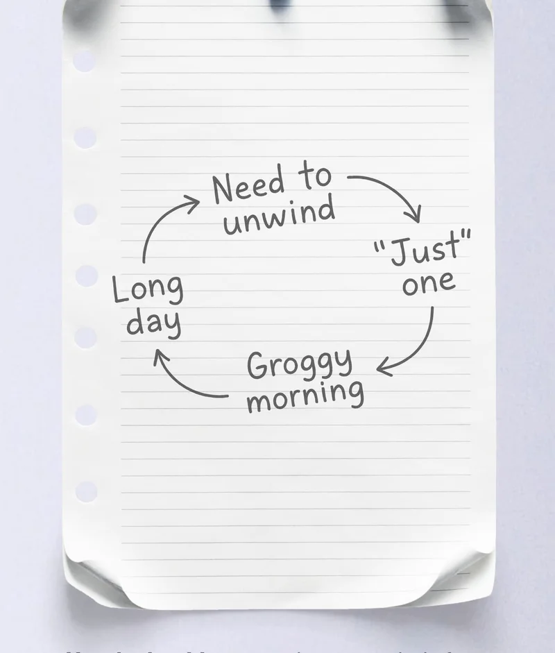 we've all been there. the groggy cycle.