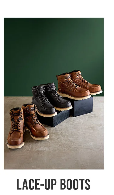 LACE-UP BOOTS