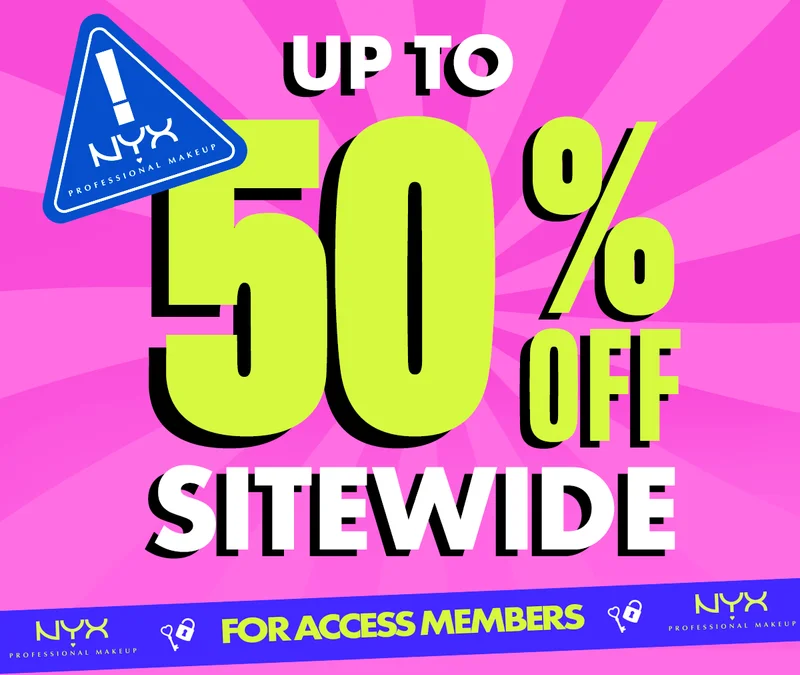 SHOP UP TO 50% OFF SITEWIDE FOR ACCESS MEMBERS