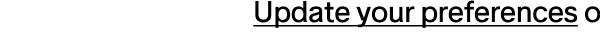 Footer - Preferences