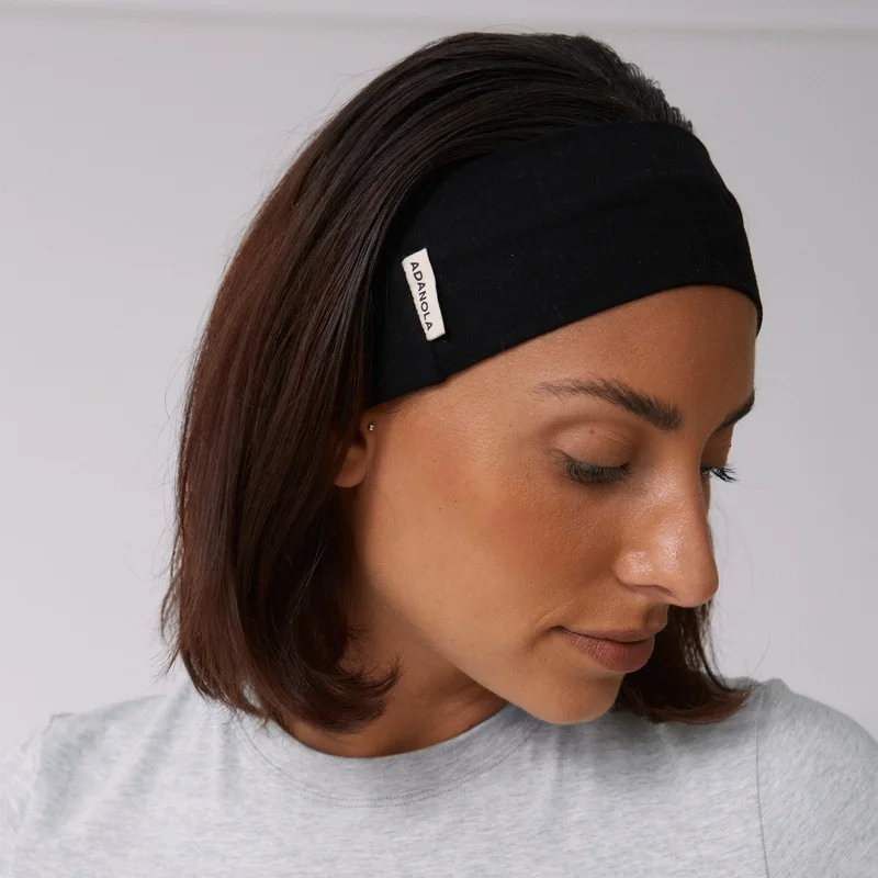 Jersey Headband - Black