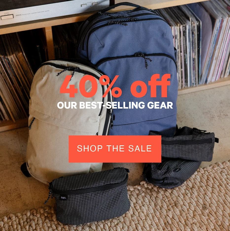 40% off our best-selling gear