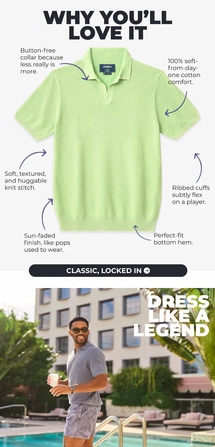 DRESS LIKE A LEGEND: Shop Now