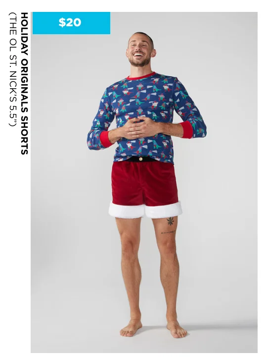Holiday Original Shorts: The Ol St. Nicks 5.5"
