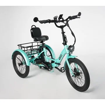 Ollie Leo Electric Trike with 500W_Motor & 20MPH Speed w/ Accessories