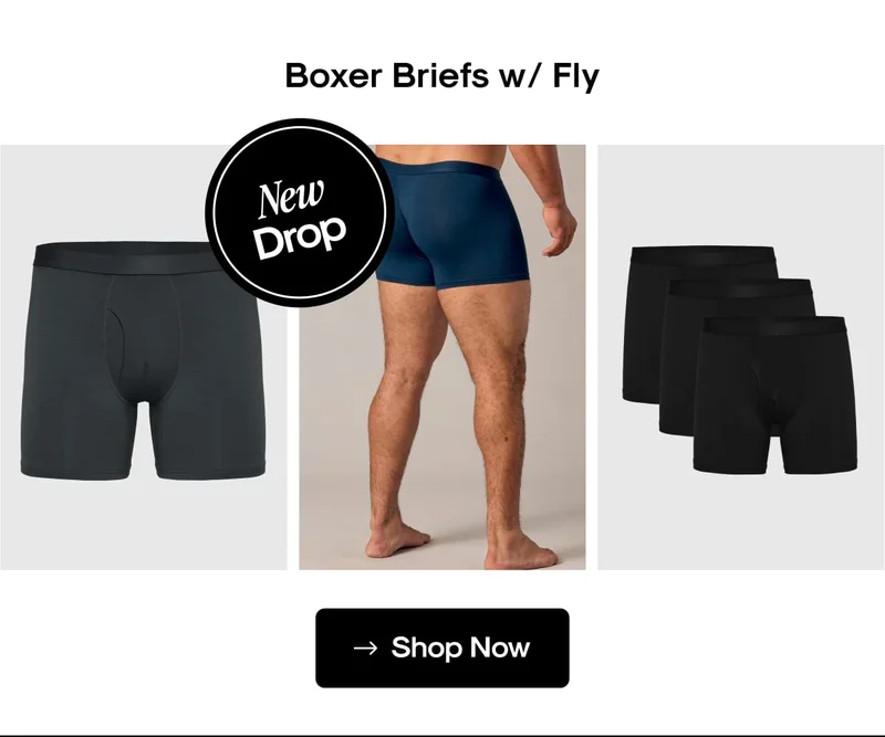 Boxer Briefs w/ Fly