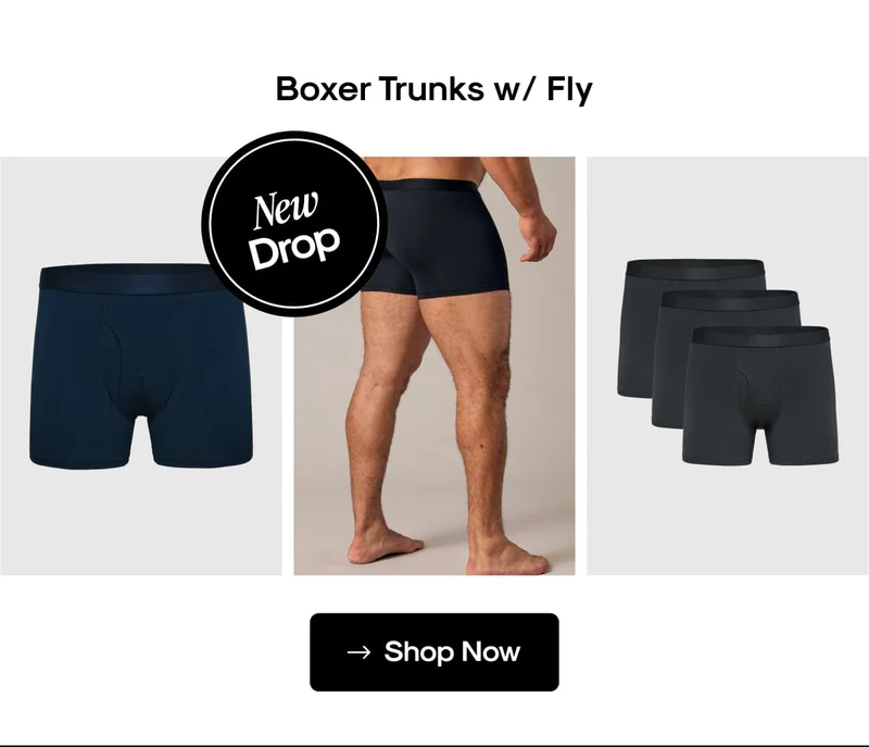 Boxer Trunks w/ Fly