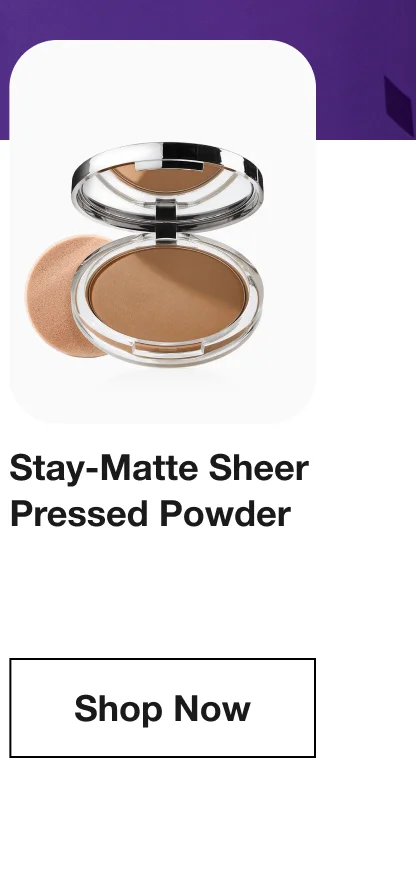 Stay-Matte Sheer Pressed Powder | Shop Now
