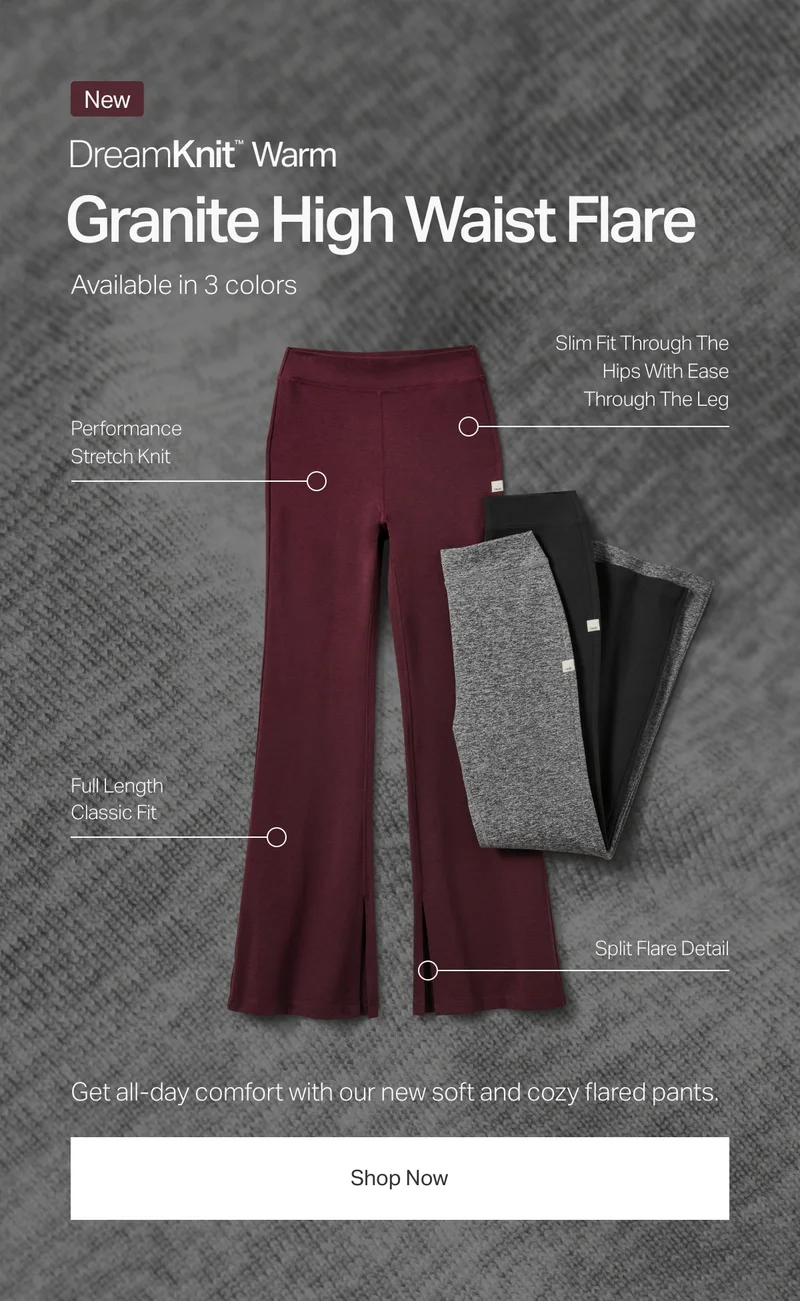 Granite High Waist Flare