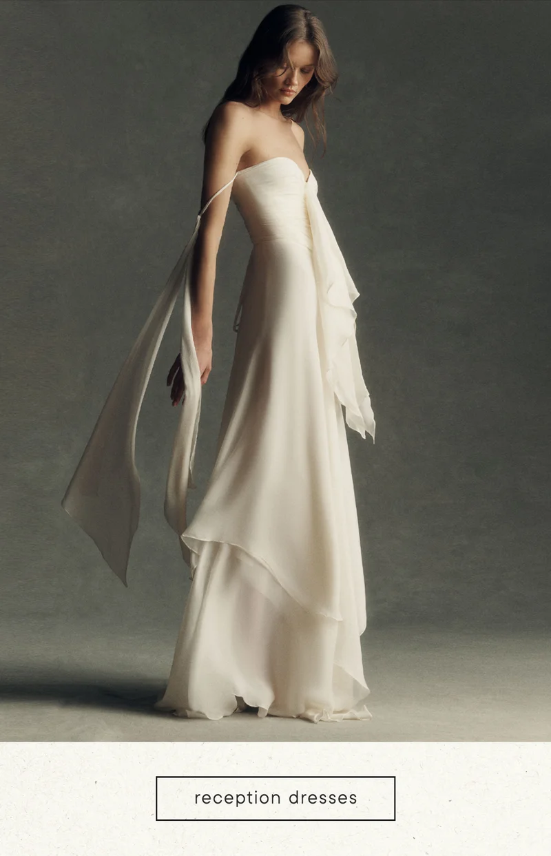 Reception dresses